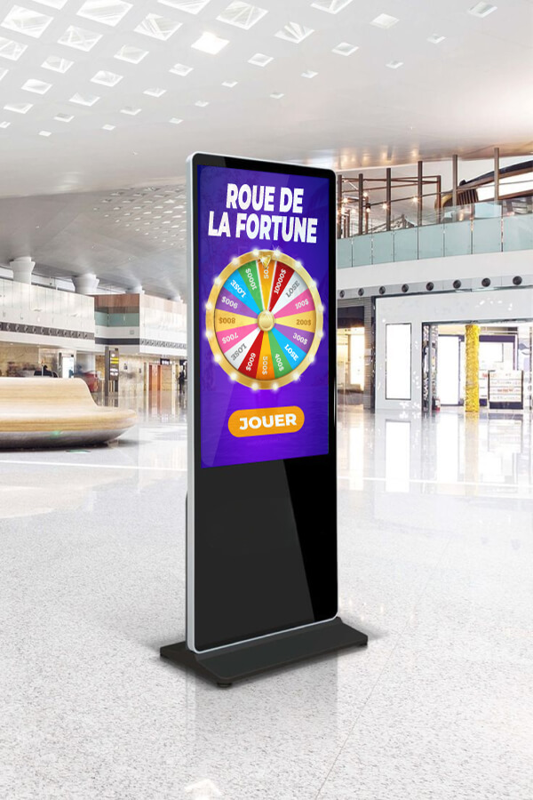 location borne tactile rabat